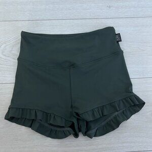 Filly Bootie Shorts - Moss - AXS